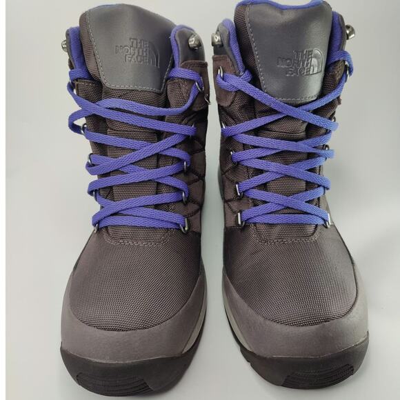 Gray North Face Waterproof snow boots sz 7 .5 - Picture 2 of 8